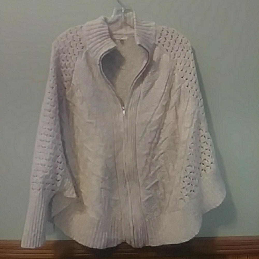 Maurices zip up sweater cardigan